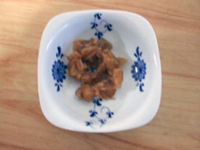 チンゲン菜と豆腐の梅和え03